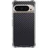 Black Carbon Fiber Specialty Texture Material Pixel 9/9 Pro Clear Case
